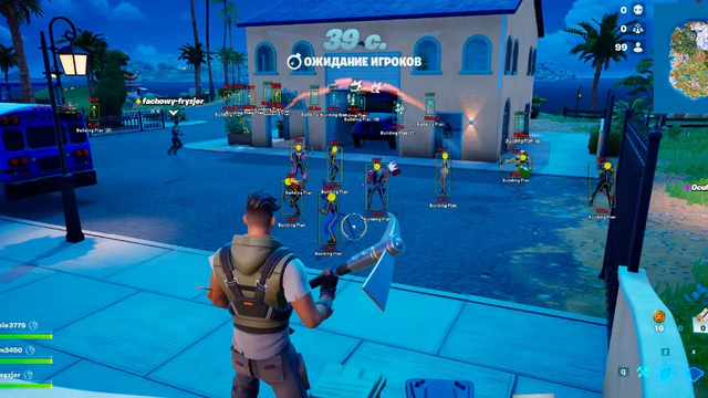 How to buy Fortnite cheats in 2026 — Fortnite cheat gameplay screenshot